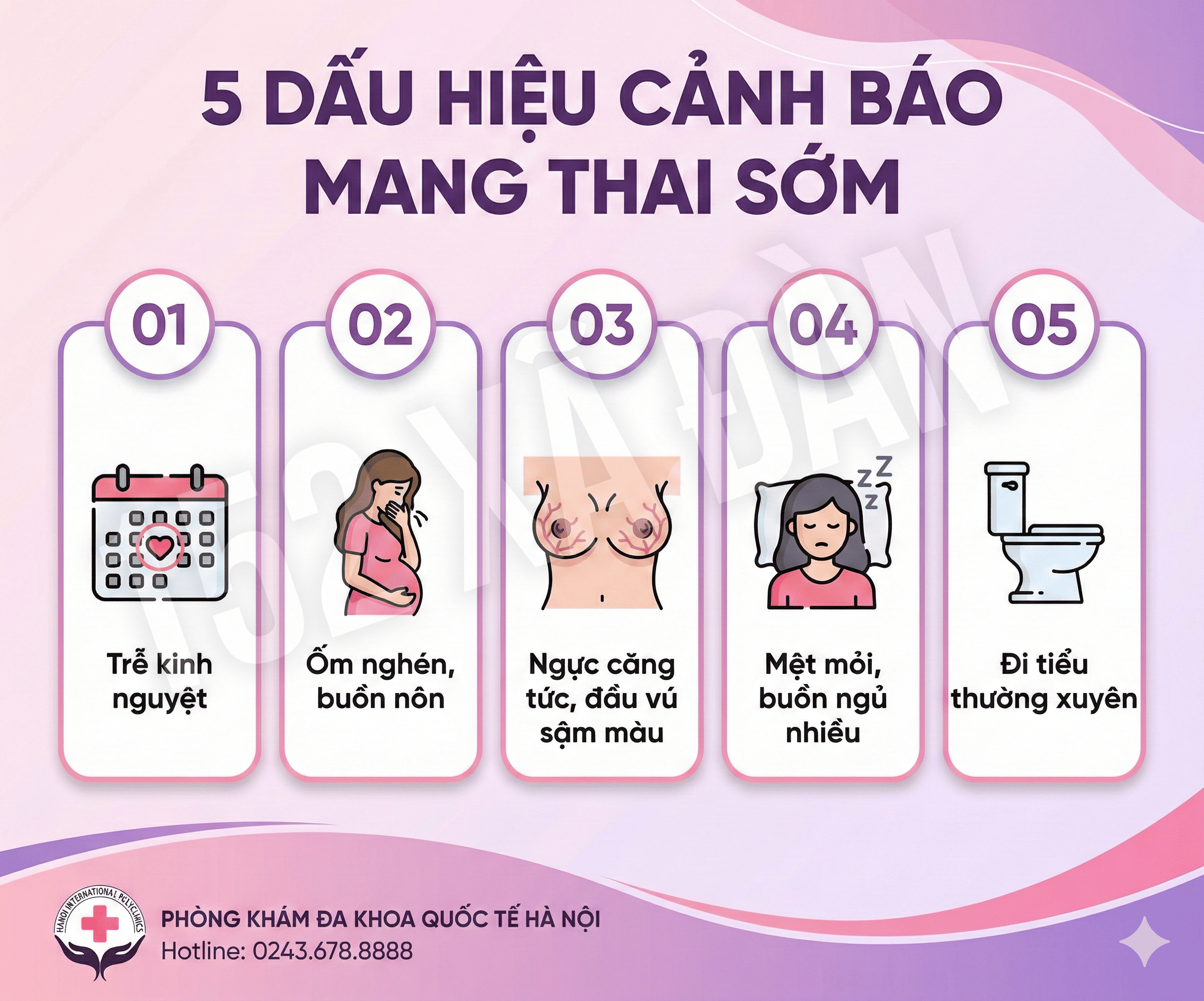 Bạn đang lo lắng không biết mình có mang thai ngoài ý muốn không – Đây là 5 dấu hiệu không được bỏ qua